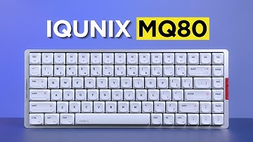 Is this the Best Low-Profile Keyboard of 2025? (IQUNIX MQ80 Review)