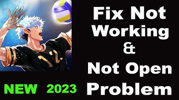 How To Fix The Spike Volleyball App Not Working | The Spike Volleyball Not Open Problem | PSA 24