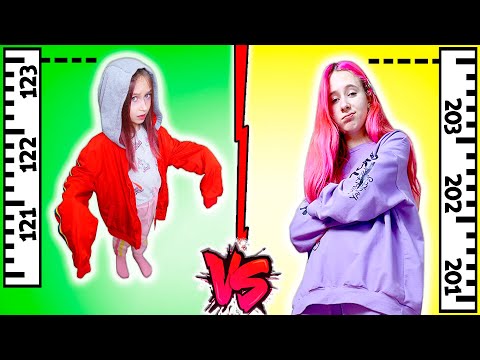 НИЗКАЯ VS ВЫСОКАЯ. Забавные ситуации с сестрой