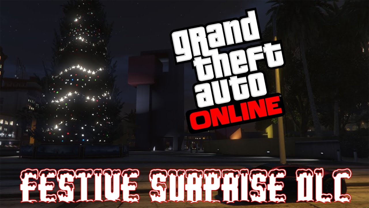 GTA 5 Online (NEW) Christmas Tree In The City YouTube