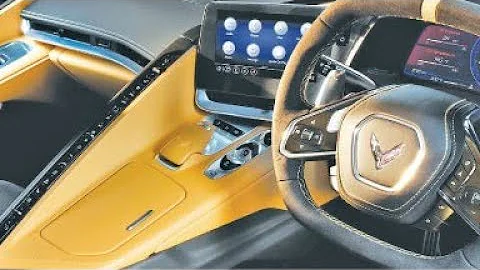 How to operate the basic interior functions inside the C8 CORVETTE!