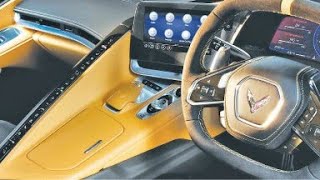 How to operate the basic interior functions inside the C8 CORVETTE!