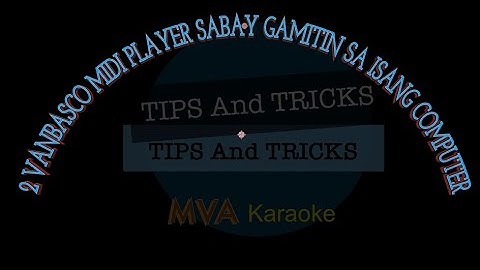 Tips&Tricks - 2 VasBasco Midi Player Simultaneously
