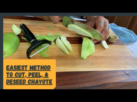 Video: Må du skrelle chayote-squash?