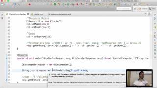 Jquery com Servlet  - Ajax e Json Parte 3 - Jackson Framework