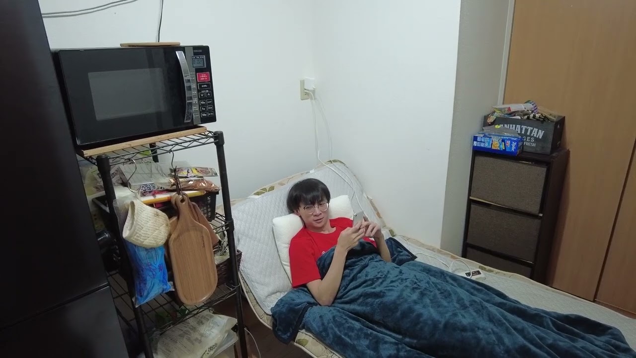 意外と悠長に動画回してます