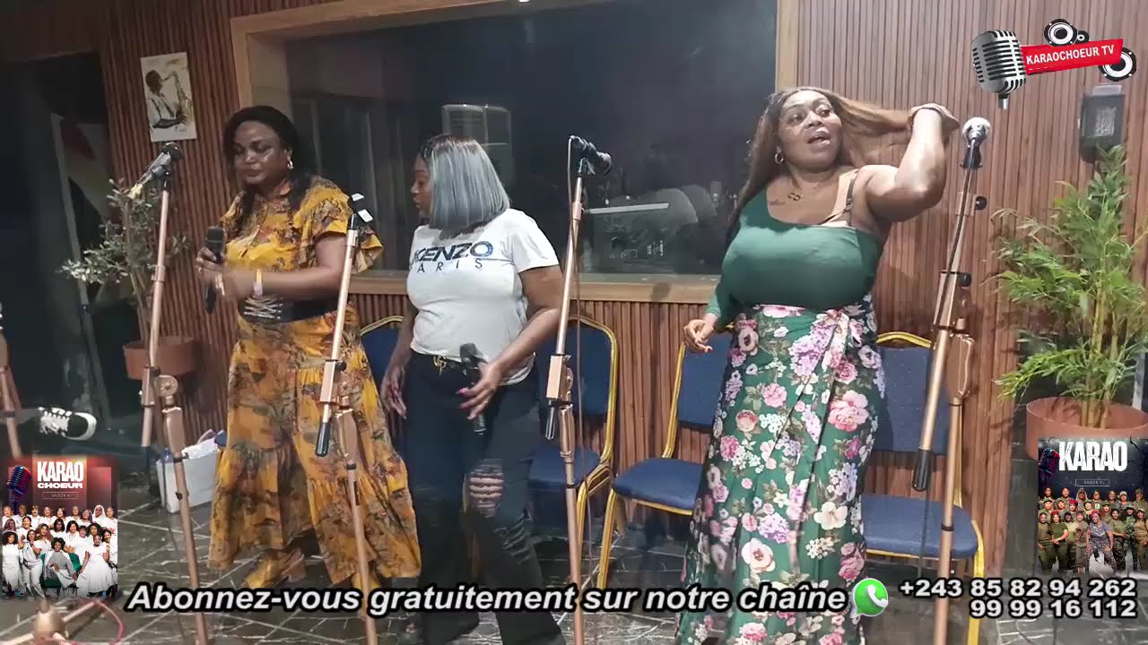 🔴AMBIANCE À GOGO LES KARAOCHOEURS EN RÉPÉTITION JOUR YANGO NDENGE EKOYINDA SOMO  🥳🥳🥳