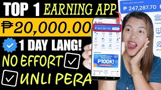 P20,000 CASH-OUT AGAD AFTER LOG-IN SA GCASH! SOBRANG LEGIT TOP 1 EARNING APP NGAYON