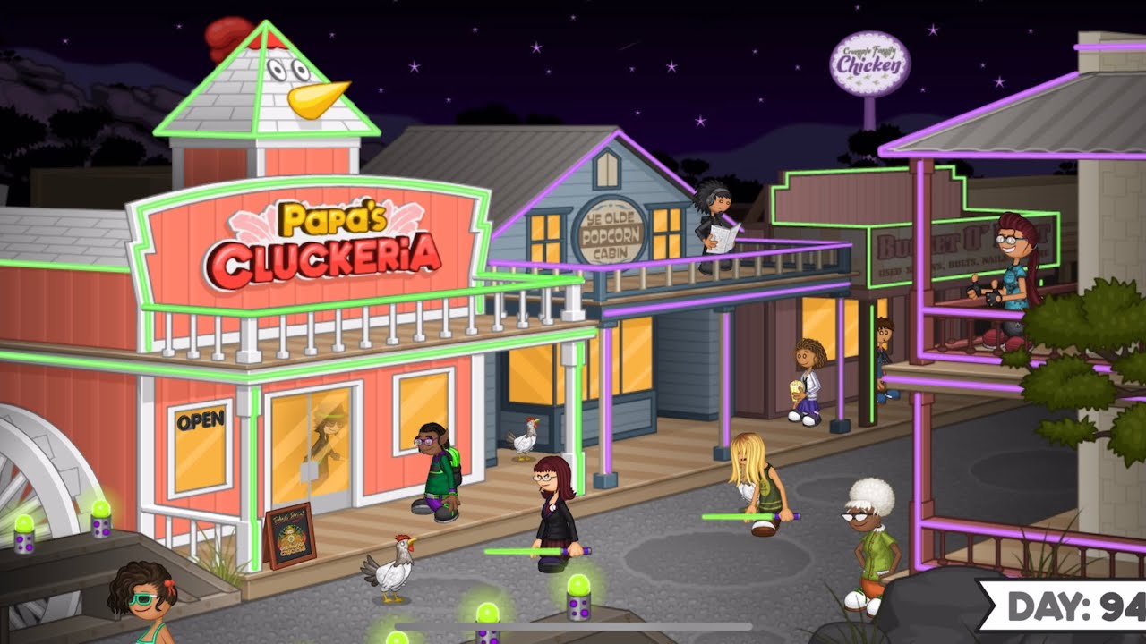 Papa's Cluckeria To Go! - Comet Con!