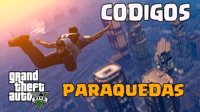 GTA 5 codigo queda livre / manha queda livre (SKYFALL) - Fabinho Seco   Skyfall: certifique-se de estar usando paraquedas antes de “cair dos céus”.  PS3/PS4: L1, L2, R1, R2, Esquerda, Direita