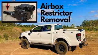 Ford Ranger Factory Airbox Restrictor Removal | Free Modification