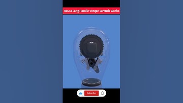 Momentsleutel | Geniaal mechanisch principe | 3D-animatie #shorts