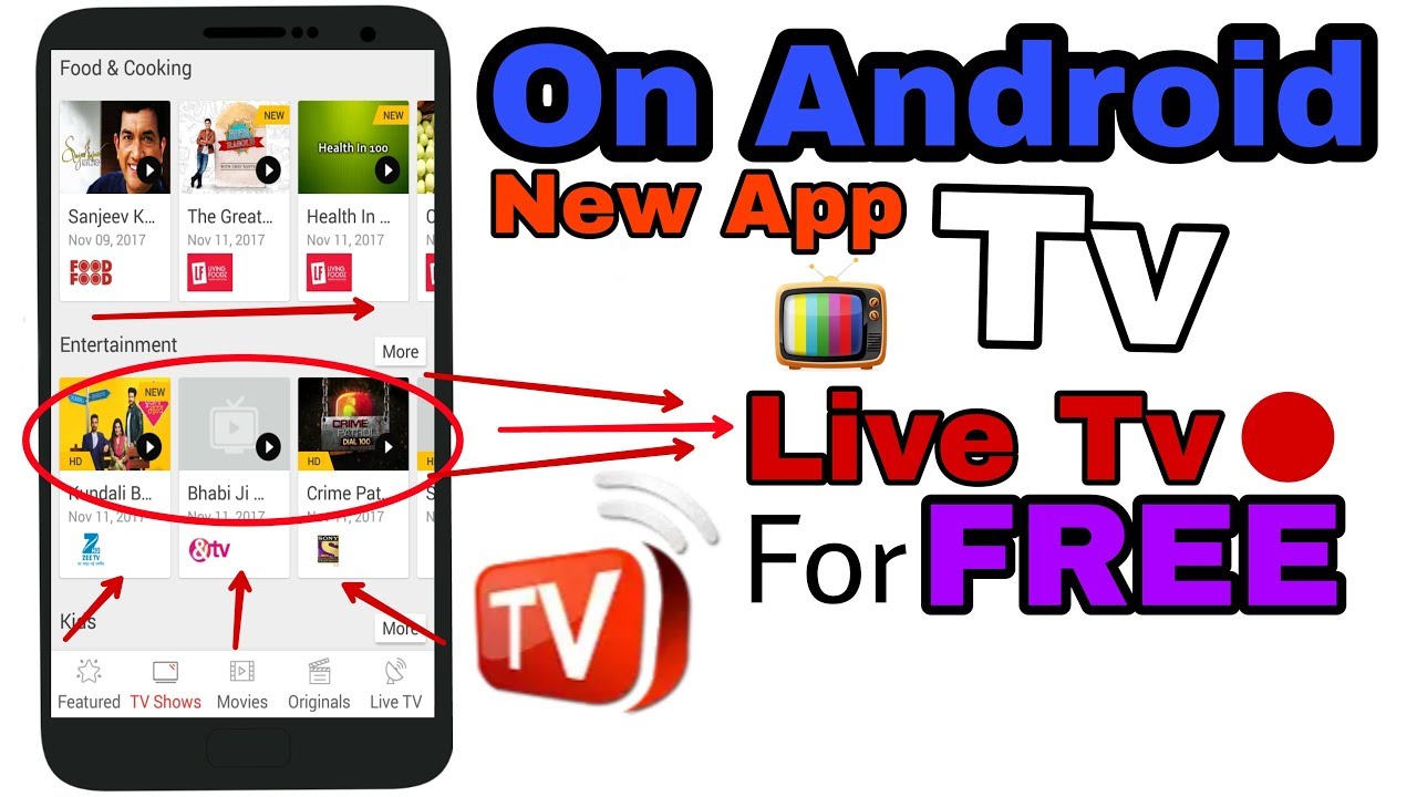 Watch Live TV On Android Mobile Phone - New App -2018 | No ROOT | - YouTube