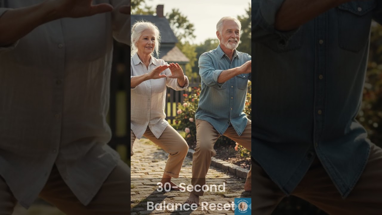 Balance Back in 30 Seconds | Seniors Health Tips | Senior wellness | Elderly