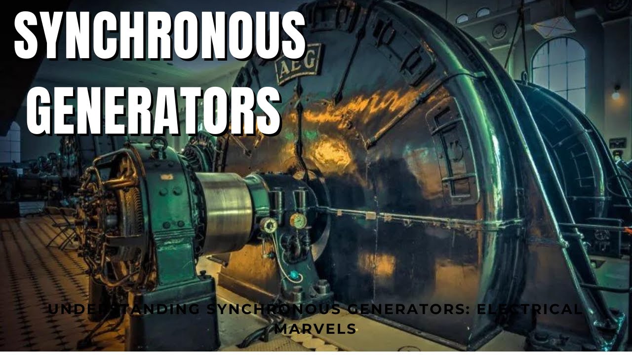 Synchronous Generators #youtube - YouTube