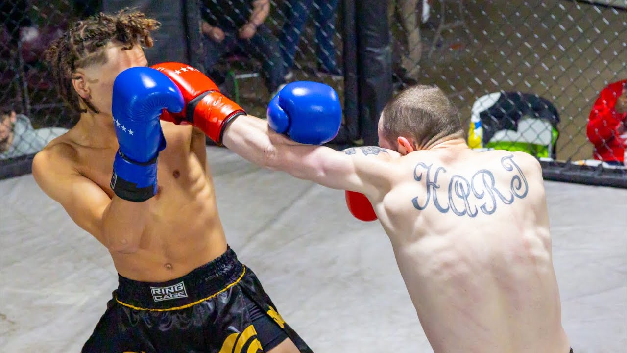 Abron Rogers vs Preston Hart (765 Combat 135lb kickboxing title fight)