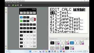 12. Two Independent Population Means T-Test On Ti84