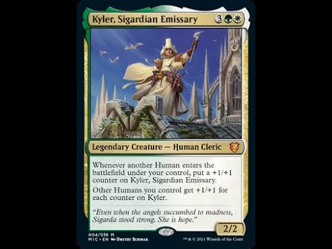 mtg kyler commander deck Kamigawa Neon Dynasty Satoru Umezawa Standard Deck Protector Sleeves  (100ct) for Magic: The Gathering