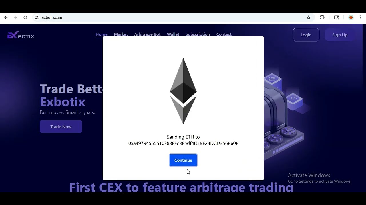 exbotix Activate your Trust wallet withdrawal NOW