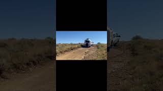 That one time boondocking.. we thought we were going to flip the rv #rvlife #boondocking #adventure