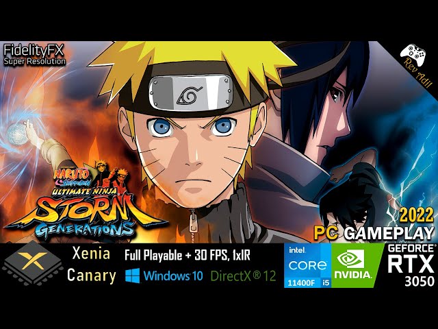 Naruto Shippuden: Ultimate Ninja Storm Generations ROM & ISO - PS3