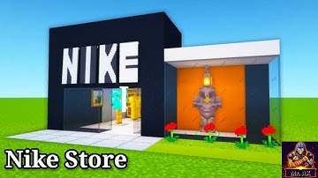 Building a Nike Store in Minecraft