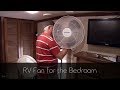 RV Bedroom Fan