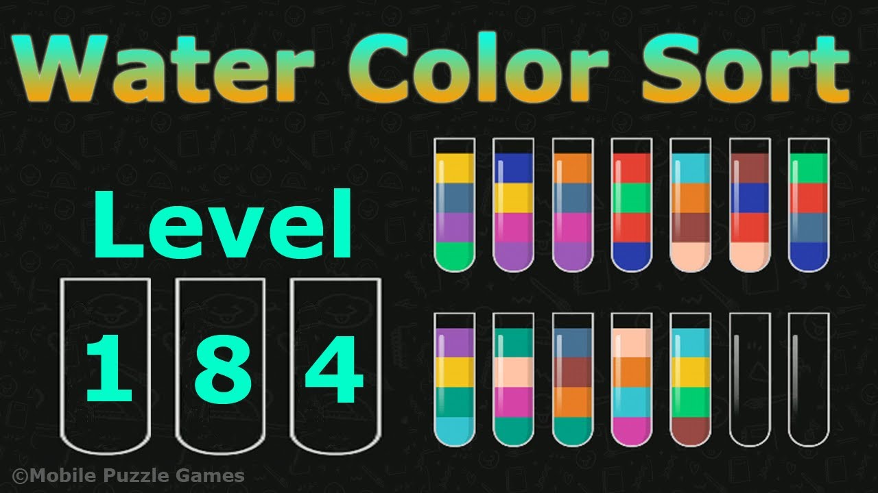 Water Color Sort - Level 184