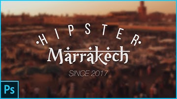 Photoshop CC Tutorial - Design A Hipster Logo In Photoshop