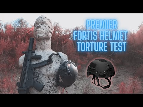 Premier Armor Fortis Ballistic Helmet Torture Test!