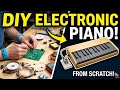 Electronic piono | Diy Electronic Piono | Digital piono | Mini piono | Home made electronic piono |