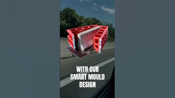 Produce concrete Jersey barrier with our modular mould | Block Moulds