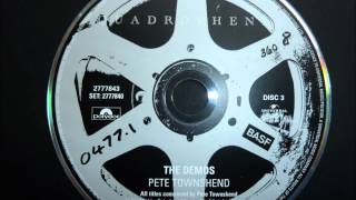 Pete Townshend &amp; The Who - Cut My Hair (Demo) - Quadrophenia Director&#39;s Cut