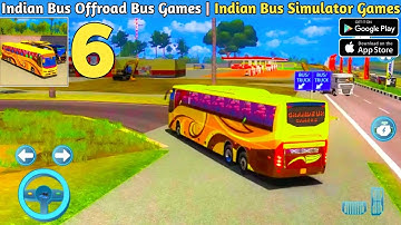 Indian Bus Offroad Bus Games | Indian Bus Simulator Games | Level 6