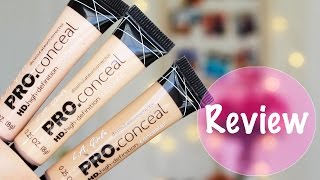 Review LA Girl Pro Concealer - Iluminar y Contornear