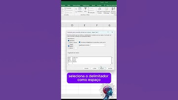 🏆 Como separar nome e sobrenome no Excel RAPIDÃO!  #shorts #excel