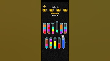 Map 56 Solution||Color Water Sort 3D!