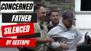 Cops remove man violently from school board meeting