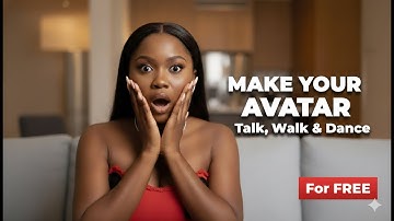 How to Make your Avatar Talk, Walk, Dance with Motions | 100 % Free #talkingavatar #grok