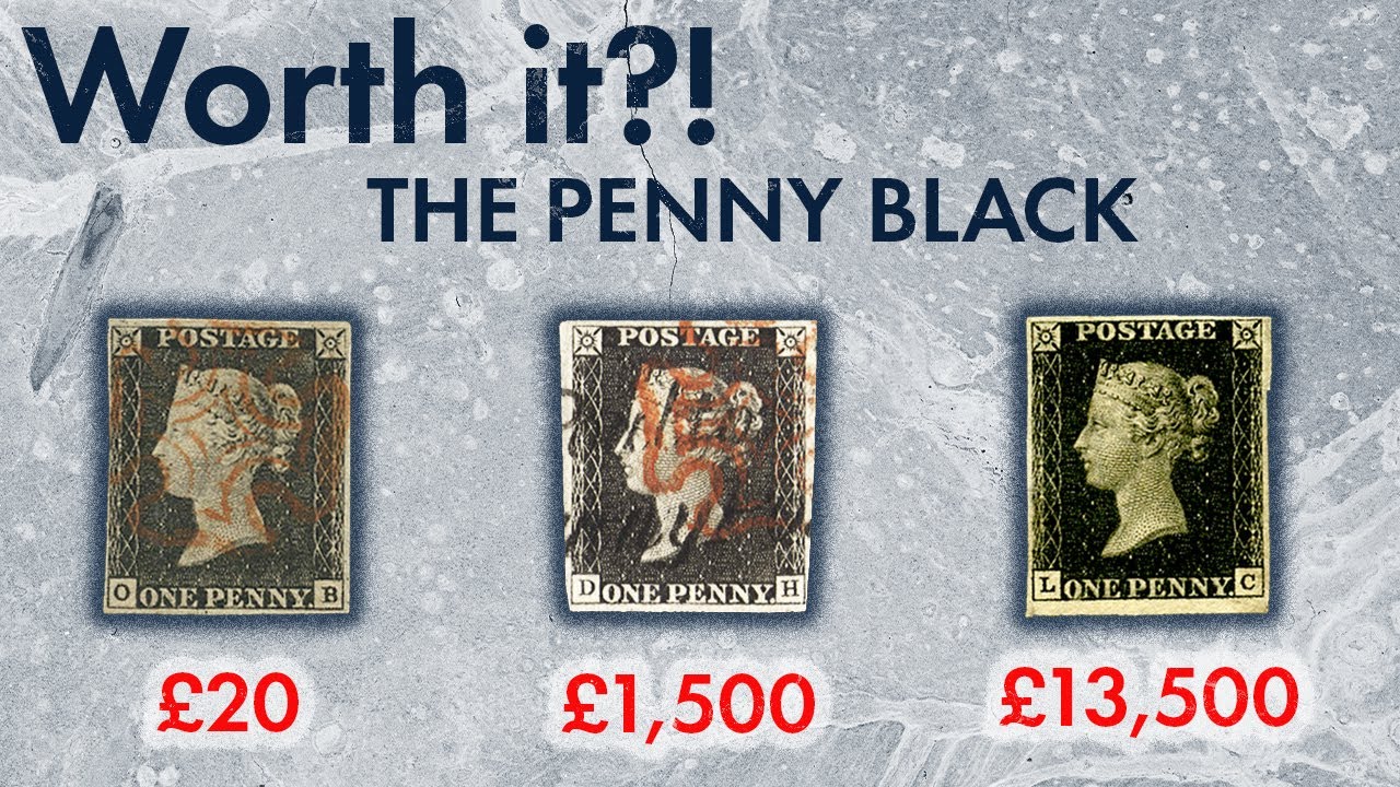  20 Vs 13 500 Worth It The Value Of The Penny Black Stanley 