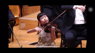 Violin Concerto No. 1 in B-flat Major, 1st Movement – ​​Mozart | Soloist: Angela Wu Yue'er Age 9