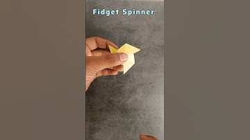 How to make easy Fidget Spinner | Diy fidget spinner craft for kids