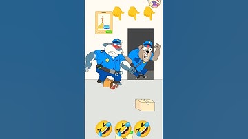 "Prank Police 2" lvl.6 delete one part #shortvideo #funny #gameplay