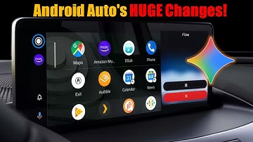 Android Auto Just Got a MASSIVE Upgrade (And Lost Some Stuff!) | Gemini AI, New Maps & MORE!