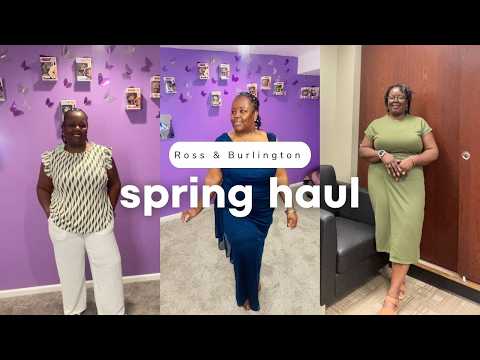 Affordable Spring & Summer Fashion Haul | Ross + Burlington Mix & Match Finds 🌸☀️