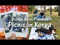 Photoshoot Instax Mini 8+ Picnic at a Lake Park | Korea Vlog