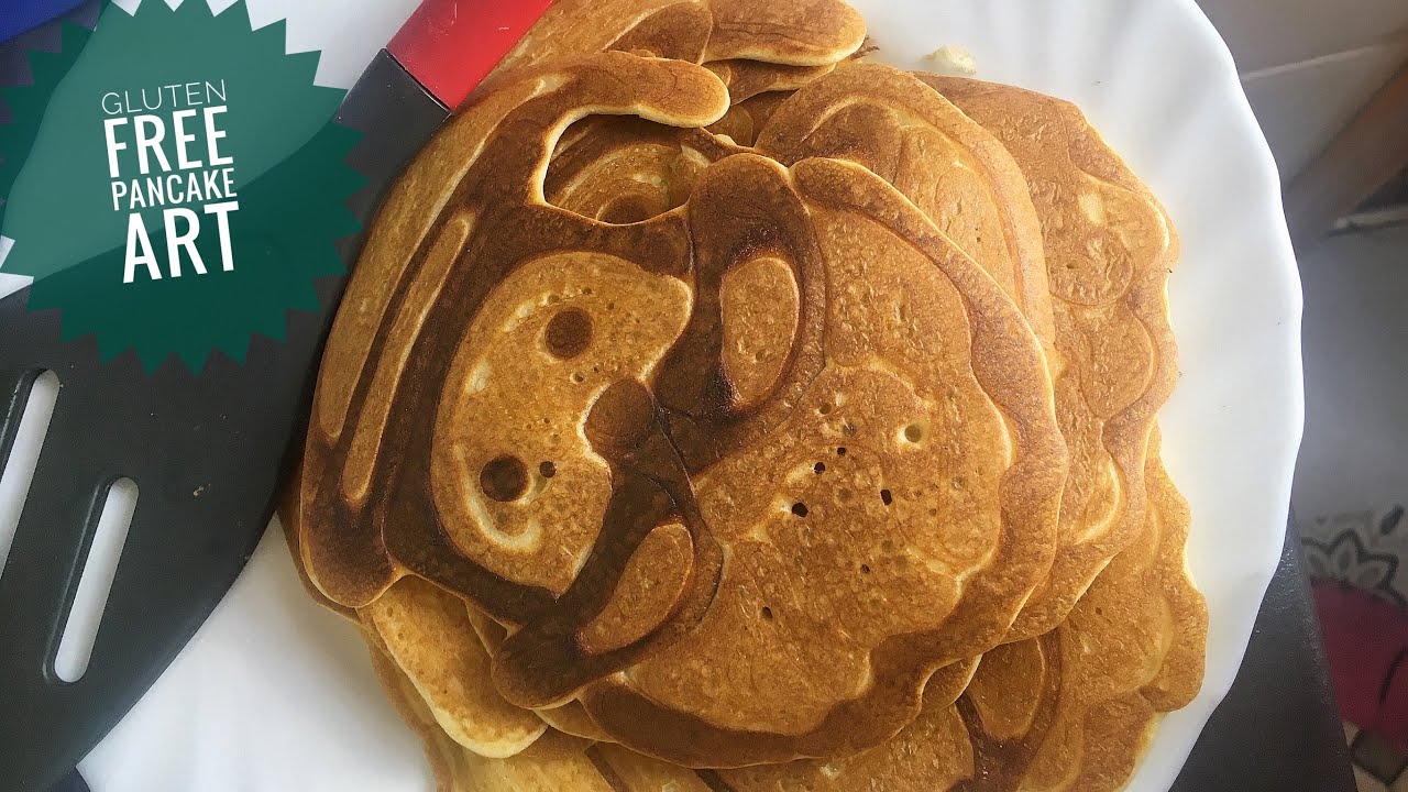 Tortitas de Papá Noel Sin Gluten/Gluten free Santa Claus Pancakes - YouTube