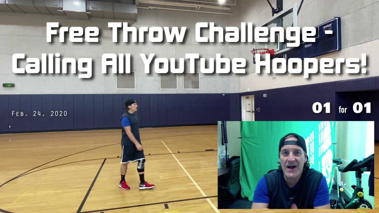FREE THROW CHALLENGE MY QUEST FOR 100 FREE THROWS IN A ROW YouTube