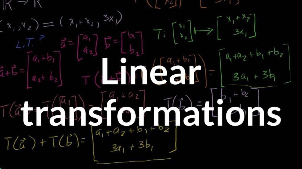 Linear Transformation in linear algebra math | TU| Bachelor| Nepali ...