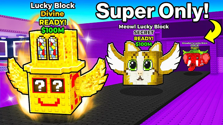 $0 To $100 Trillion With SUPER LUCKY BLOCKS ONLY!